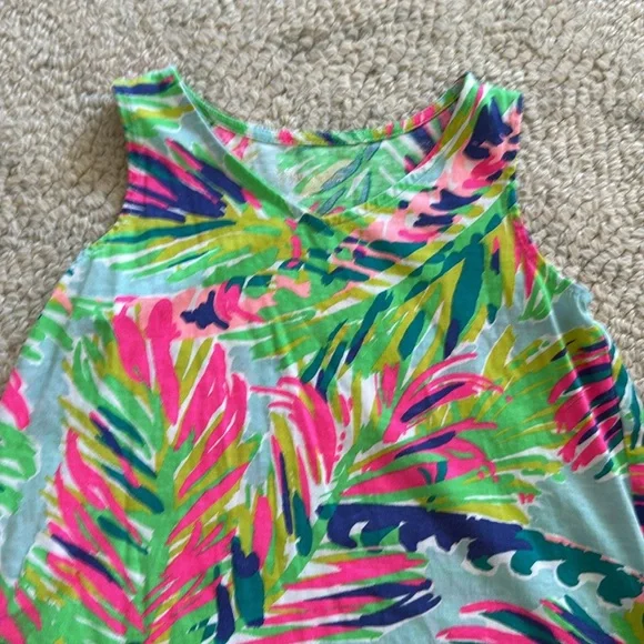 Lilly Pulitzer Girls Cotton Lightweight Dress or Cover up - Picture 2 of 9